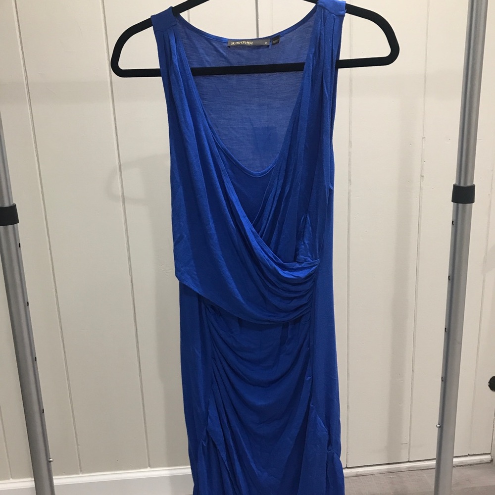 SUPERTRASH Royal Blue dress, Size Medium